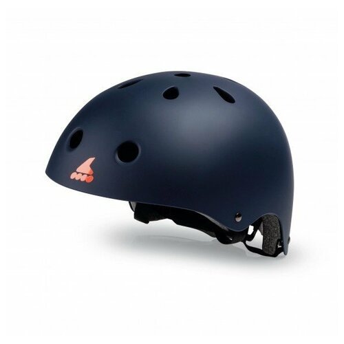 Шлем для катания на роликовых коньках ROLLERBLADE JR HELMET midnight blue/orange 2024 S(48см.-54см.)