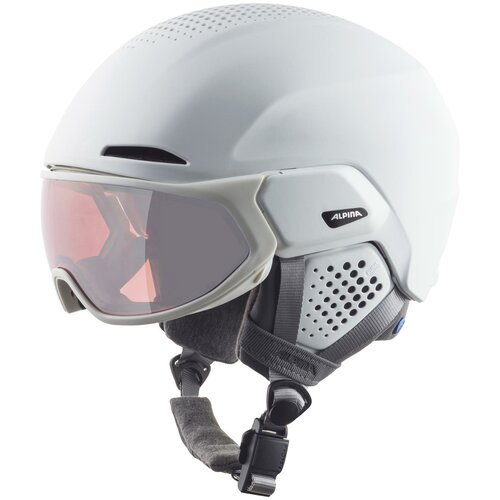 Шлем защитный ALPINA, 2021-22 Alto Qv, white matt