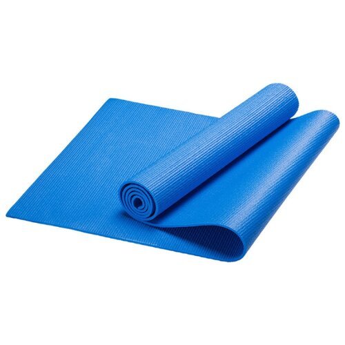 HKEM112-03-BLUE Коврик для йоги, PVC, 173x61x0,3 см (синий)