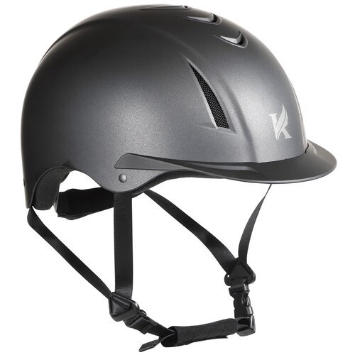 Шлем защитный для верховой езды с регулировкой SHIRES Karben 'Imelda' , обхват 52-54 см, черный