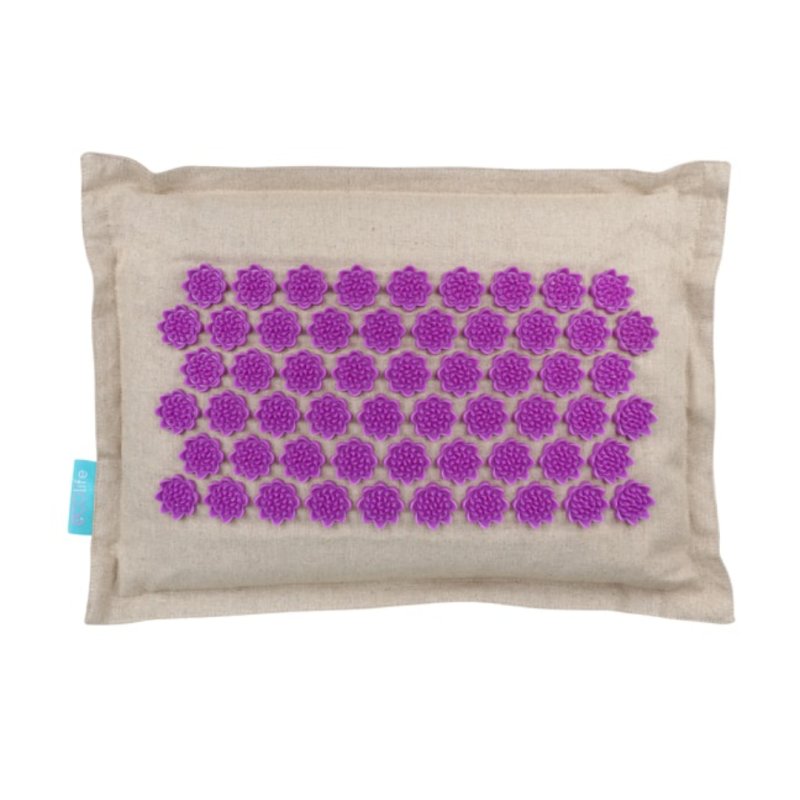 Массажная подушка акупунктурная 45х34см фиолетовая EcoLife Gezatone (1.6 кг, фиолетовый)