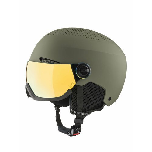Шлем защитный ALPINA, Arber Visor Q-Lite 2023-2024, 54-58, olive matt
