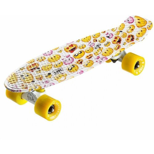Пенни Борд Fish Skateboards 22' 56 см Смайл