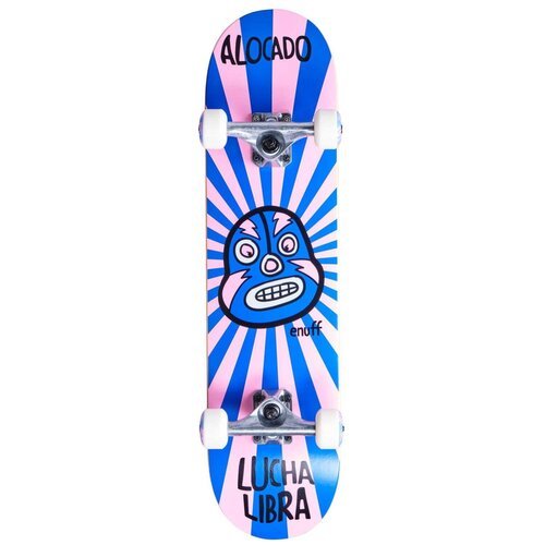 Скейтборд Enuff Lucha Libre, 31.5x7.75, pink/blue