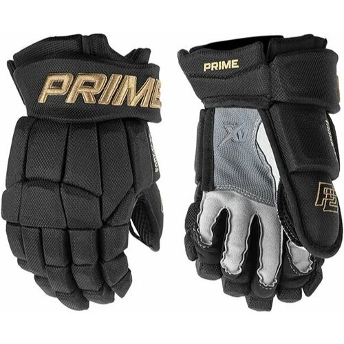 Перчатки хоккейные PRIME Flash 3.0 JR (11 / черный-золотой)