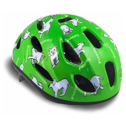 Шлем велосипедный AUTHOR FLOPPY детский, размер 48-52, зеленый