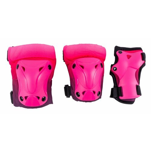 Комплект защиты Safety Fit Teens 3.0 pink (наколенники, налокотники, защита ладоней) L