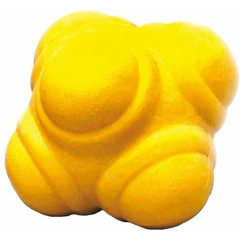 Разнолетящий мяч Reflex ball цвет желтый