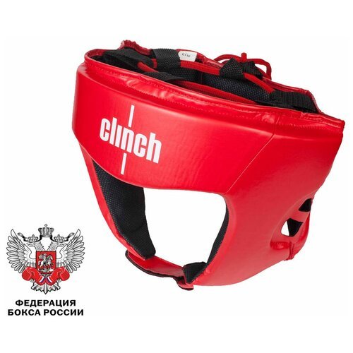 Шлем боксерский Clinch Olimp красный (размер S, ) S