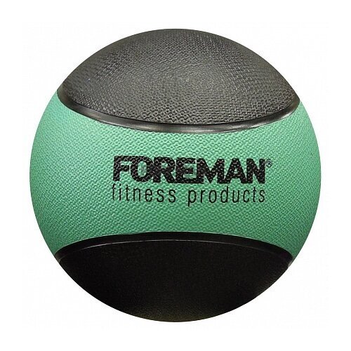 2380-3944 Haбивнoй мяч FOREMAN Medicine Ball, FM-RMB3 - вес 3 кг зеленый