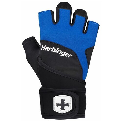 Фитнес перчатки Harbinger Trainig Grip WW 2.0, мужские, синие, L