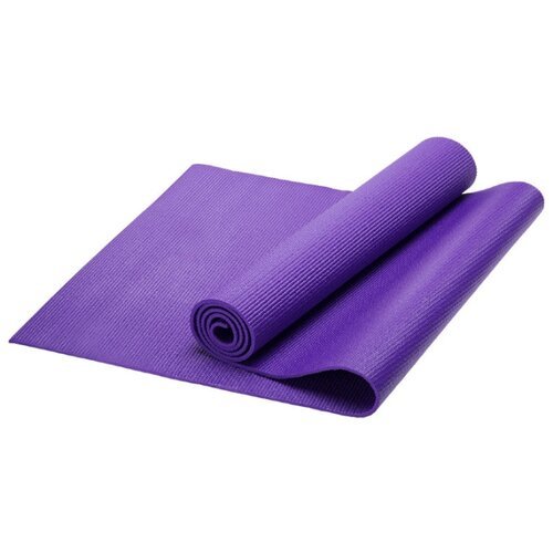 Коврик для йоги, PVC, 173x61x0,4 см (фиолетовый) HKEM112-04-PURPLE