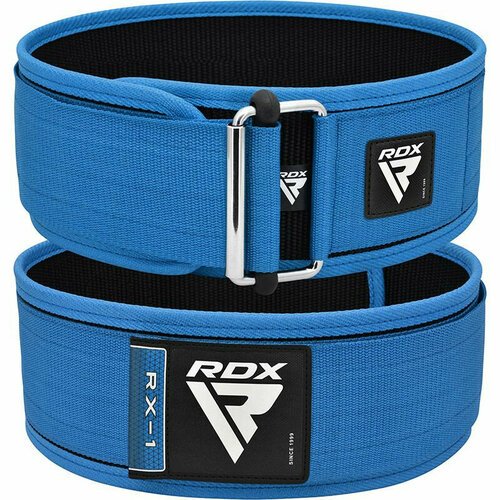Пояс для тяжелой атлетики RDX Weight Lifting RX1 L, синий