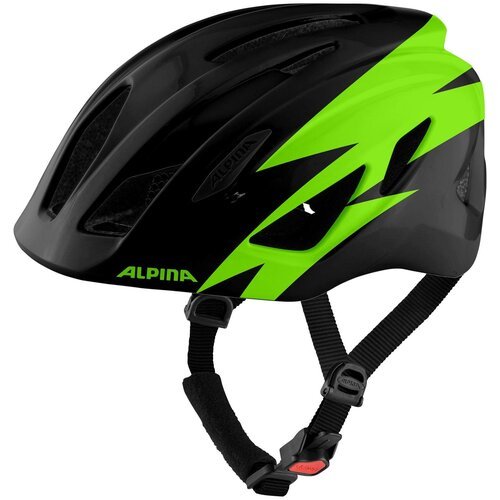 Велошлем Alpina Pico black/green gloss, Размер шлема 50-55