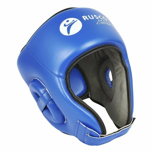 Шлем RuscoSport, с усилением синий (XS)