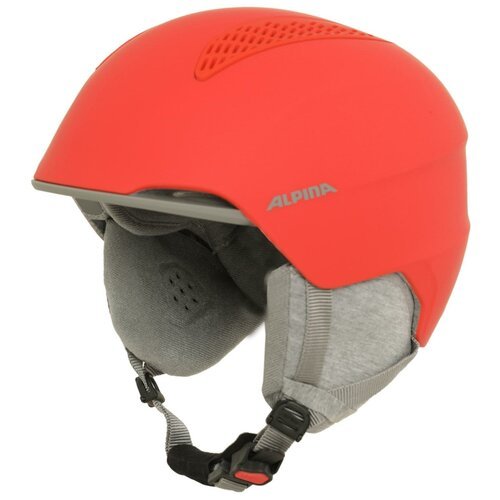 Шлем защитный ALPINA, 2022-23 Grand Jr, 54, pumpkin-orange matt