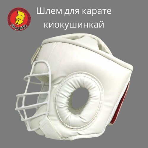 Шлем для каратэ Киокушинкай с маской 'Лидер' р. M