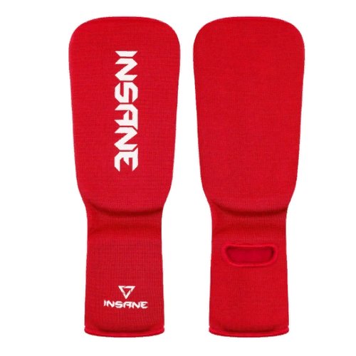 Защита голень-стопа INSANE CUPRUM IN22-SG100, полиэстер/спандекс, красный (XL)