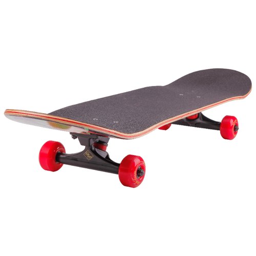 Скейтборд Tech Team ELITE 2020 деревянный, серый/красный