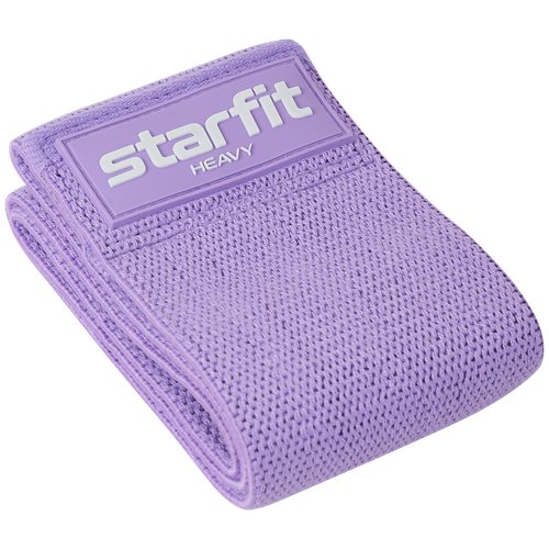 Резинка для фитнеса Starfit ES-204 (высокая нагрузка) 76 х 8 см фиолетовый