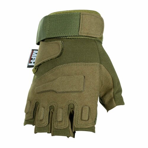 Тактические перчатки MFH Half Finger Gloves Protect olive