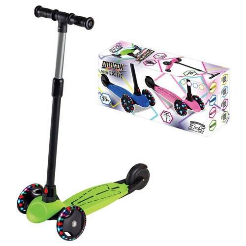 FR59441 Самокат детский Cool Wheels трехколесный со светящимися колесами, возраст 3-5 лет, вес до 30 кг