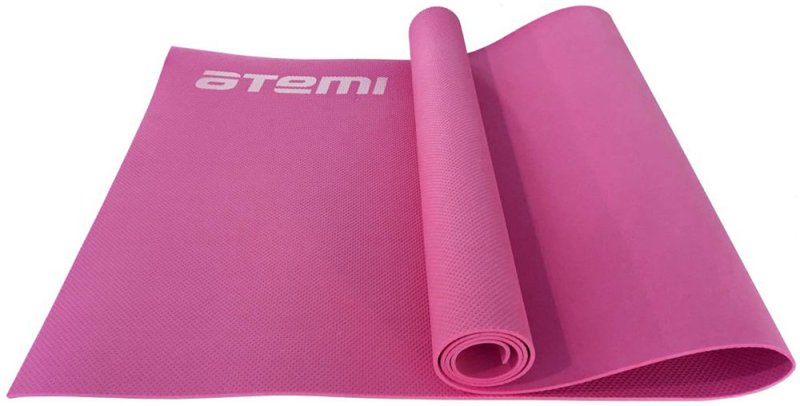 Коврик для йоги и фитнеса Atemi AYM0256 EVA 173х61х06 см розовый