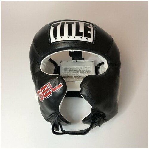 Шлем боксерский TITLE GEL World Training Headgear, размер L, черный