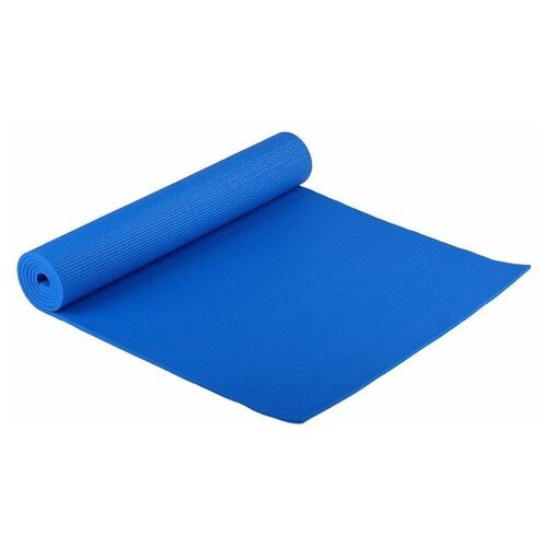 Коврик Sangh Yoga mat, 173х61 см синий 0.6 см