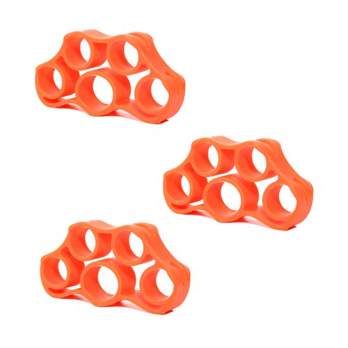 Эспандер для развития силы пальцев (оранжевый, 3шт)