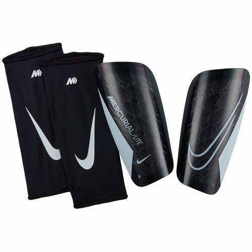 Щитки Nike Mercurial Lite Guard, цвет черный, рост 180-200