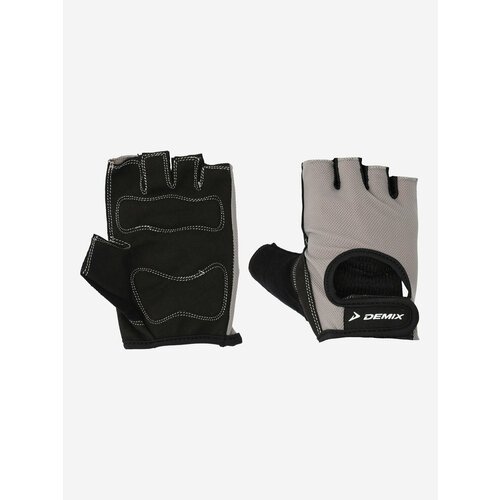 Перчатки для фитнеса Demix Серый; RU: 16, Ориг: XXS
