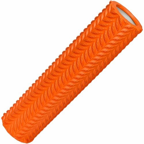 Ролик для йоги оранжевый 45х11см ЭВА/АБС Спортекс E40752