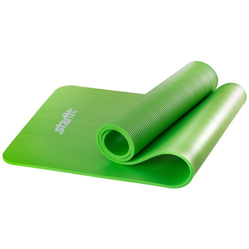 Коврик для йоги Starfit FM-301, Nbr, 183x58x1,0 см, зеленый