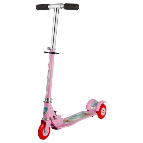 Детский городской самокат 3-колесный Foxx Fairy Tale , розовый
