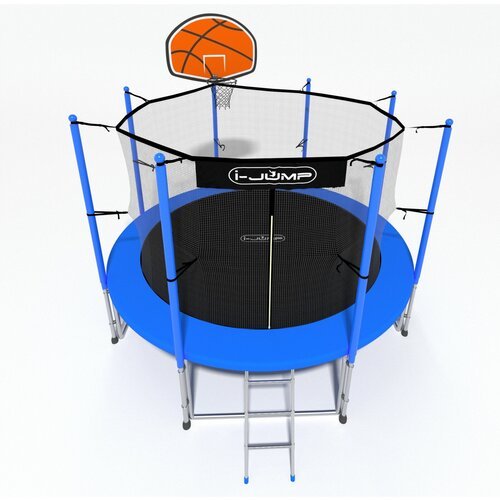 I-jump Батут I-JUMP Basket с внутренней сеткой 8ft (blue)