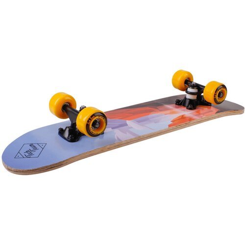 Деревянный скейтборд PROFI (желтый)