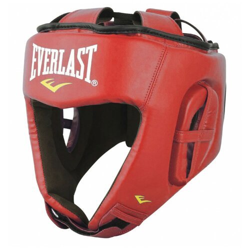 Шлем боксерский Everlast Amateur Competition 610600-10R PU XL, красный