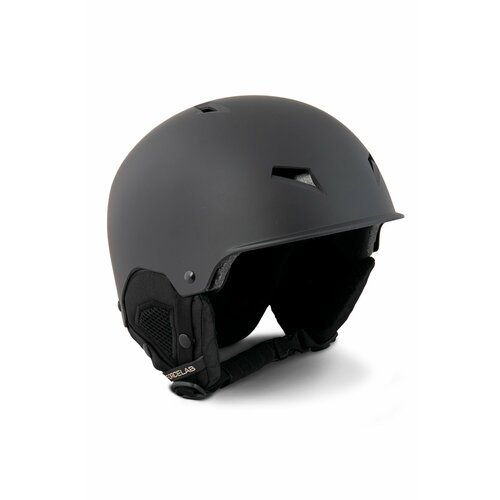 Шлем защитный горнолыжный FORCELAB, черный, 56