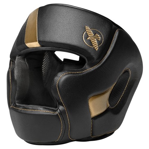 Боксерский шлем Hayabusa T3 Black/Gold (L)