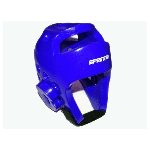 Шлем для тхеквондо/ шлем для единоборств ZTT. Размер XL. Цвет: синий.