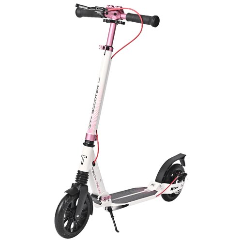 Детский 2-колесный городской самокат TechTeam City Scooter Disk Brake 2022, pink