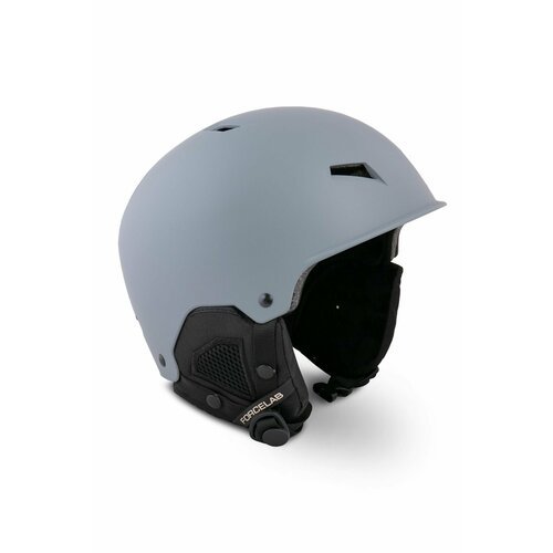 Шлем защитный горнолыжный FORCELAB, серый, 60