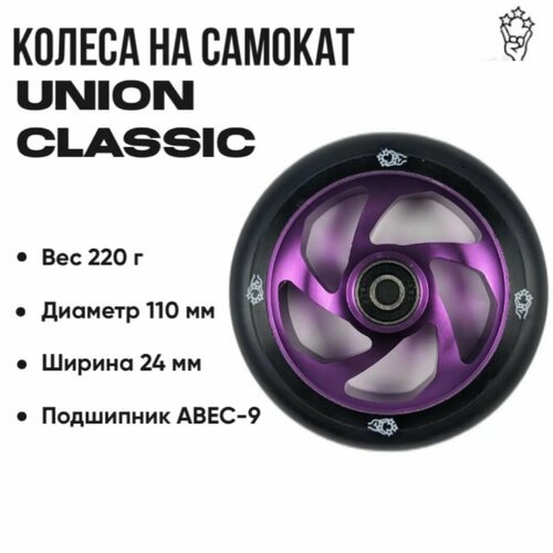 Колесо для самоката Union Classic Pro Scooter Wheels 110mm