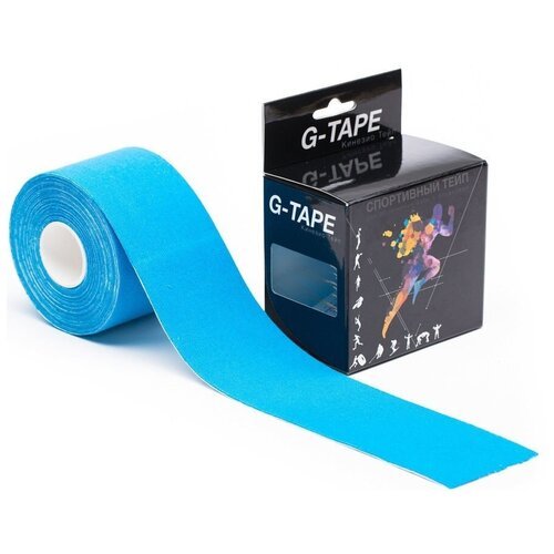 Тейп кинезиологический G-tape Blue