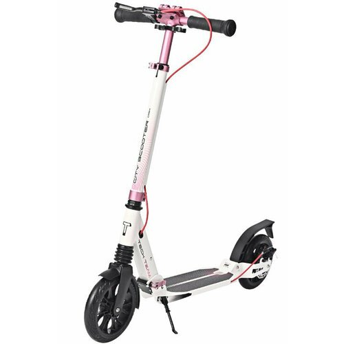 Самокат TT City scooter Disk Brake pink 1/2