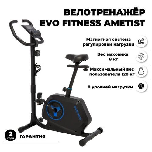 Магнитный велотренажер Evo Fitness Аmetist