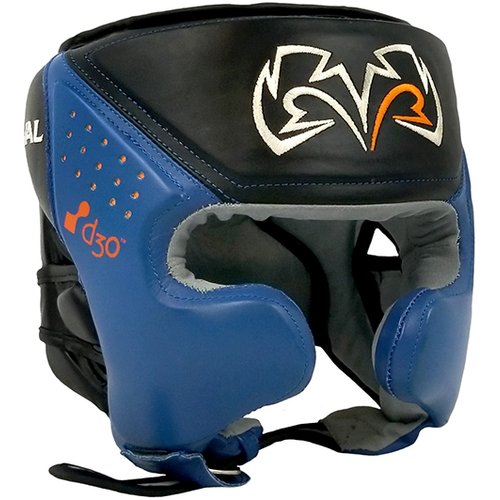 Боксерский шлем Rival RHG10 Intelli-Shock Black/Blue (L)