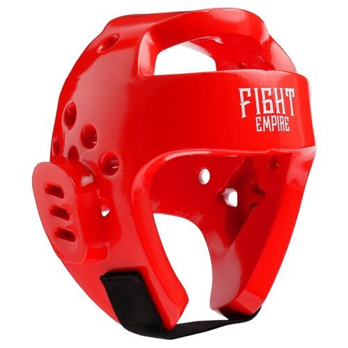 Шлем боксёрский тренировочный FIGHT EMPIRE, размер S, цвет красный