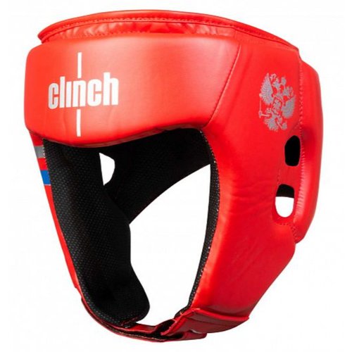 Боксерский шлем Clinch Olimp красный S